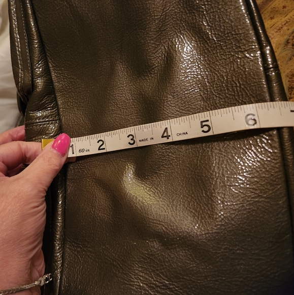 Coach Silver Patent Legacy Peyton - Picture 9 of 9